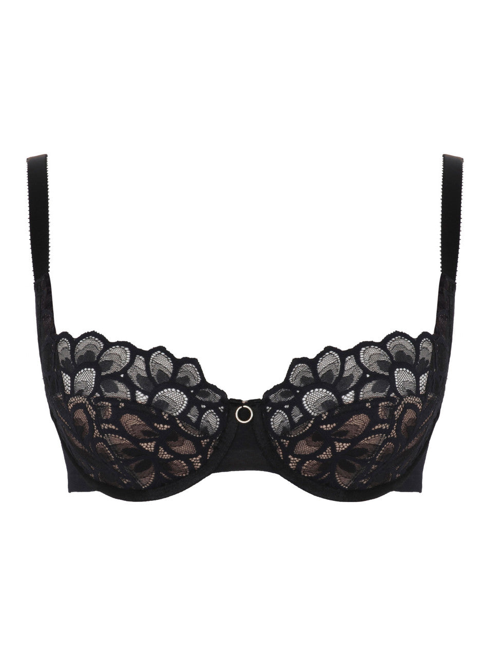 Panache Allure Balcony Bra - Black - Supporting Eve Lingerie