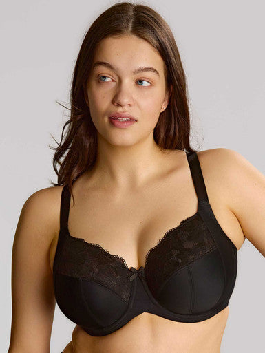 Sculptresse Amara Full Cup Bra - Black - Supporting Eve Lingerie