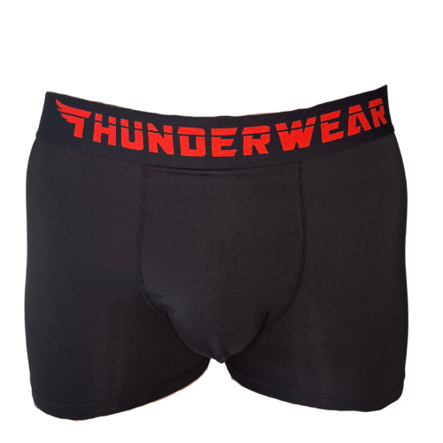 Thunderwear Midnight Black Mens Boxer Brief - Supporting Eve Lingerie
