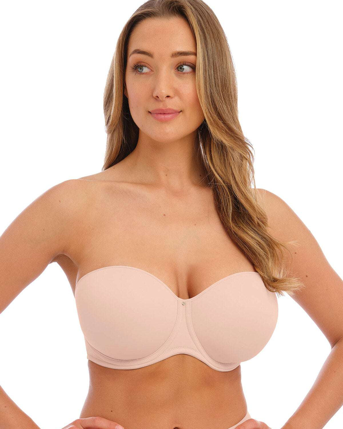 Fantasie Aura Moulded Strapless Bra - Supporting Eve Lingerie