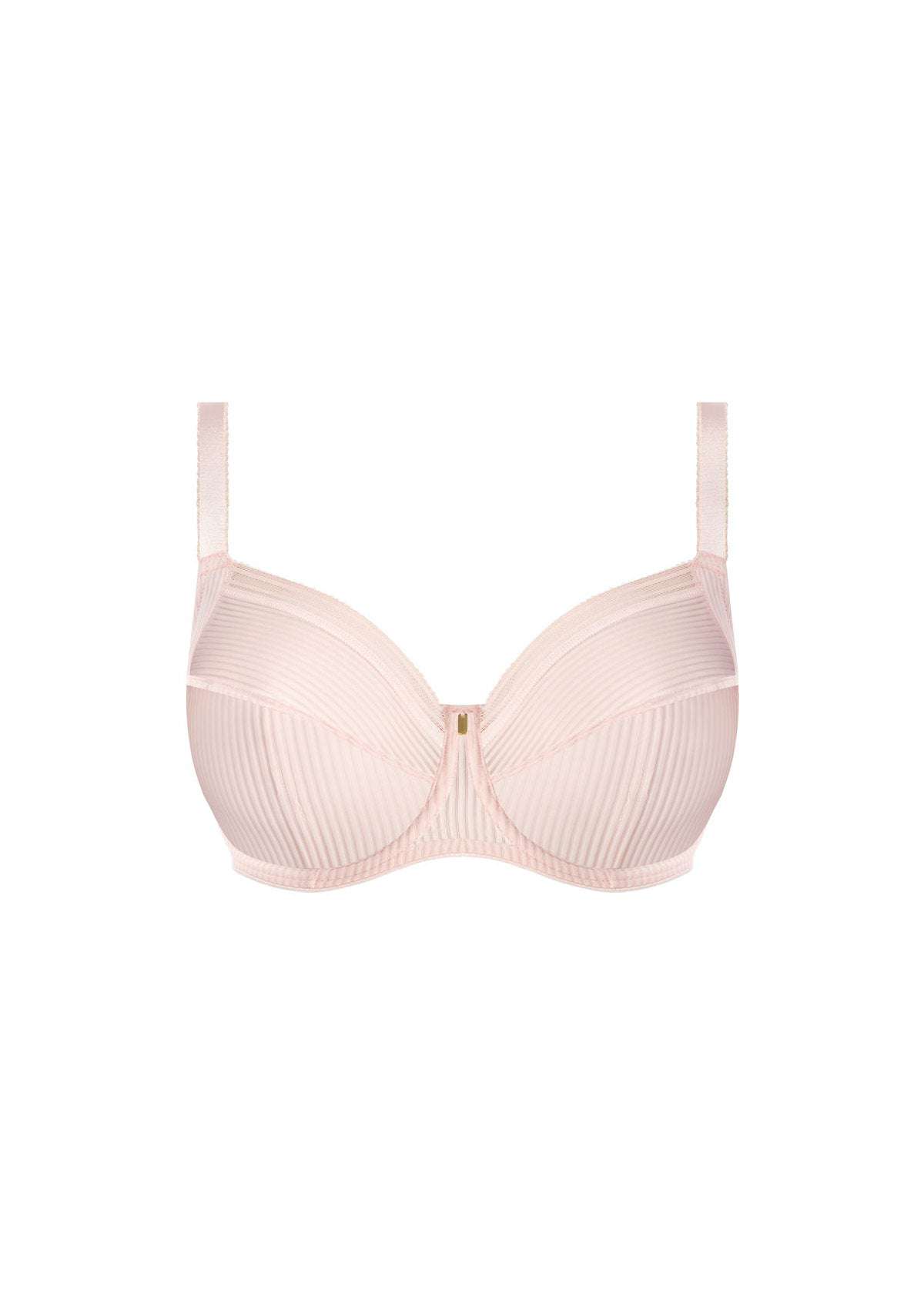 Fantasie Fusion Underwire Full Cup Side Support Bra, highlighting the side support feature for fuller busts in Blush shade.