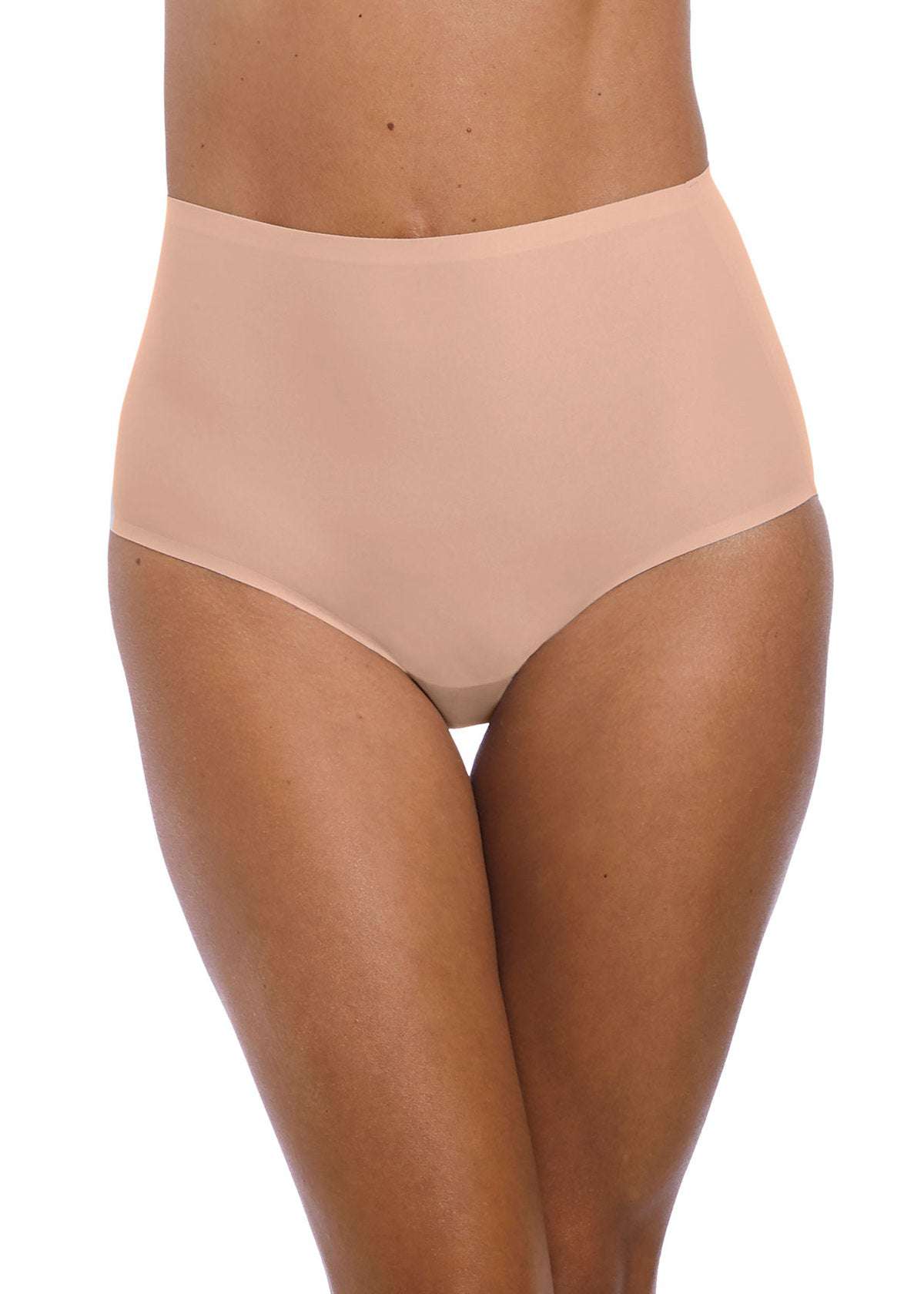 Fantasie Smoothease Invisible Stretch Full Brief in Blush color, offering seamless comfort and full coverage.