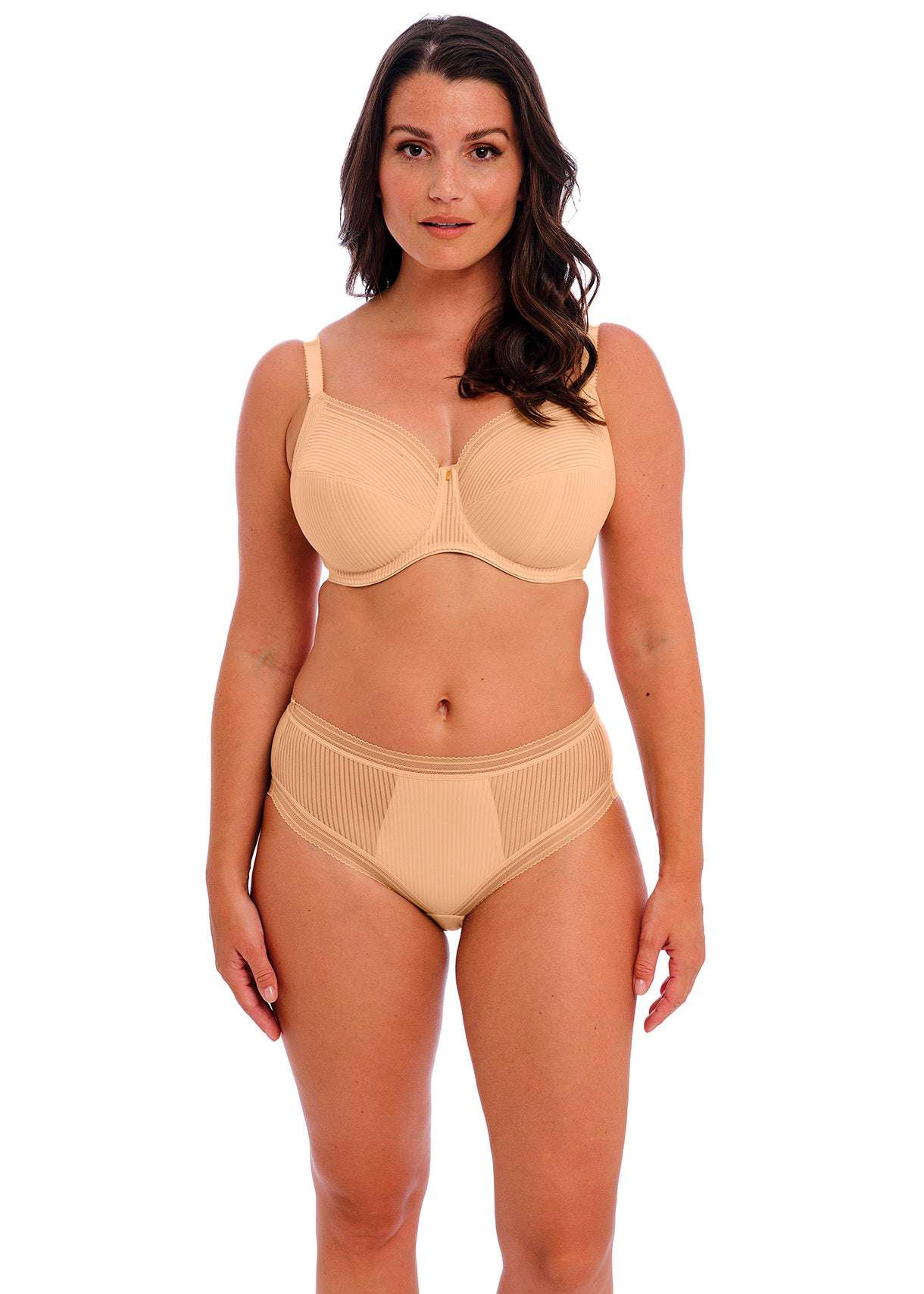 Fantasie Fusion Underwire Full Cup Side Support Bra - Sand - Supporting Eve Lingerie