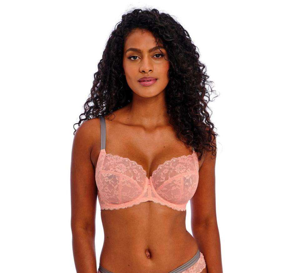 Freya Offbeat Side Support Bra - Rosehip - Supporting Eve Lingerie