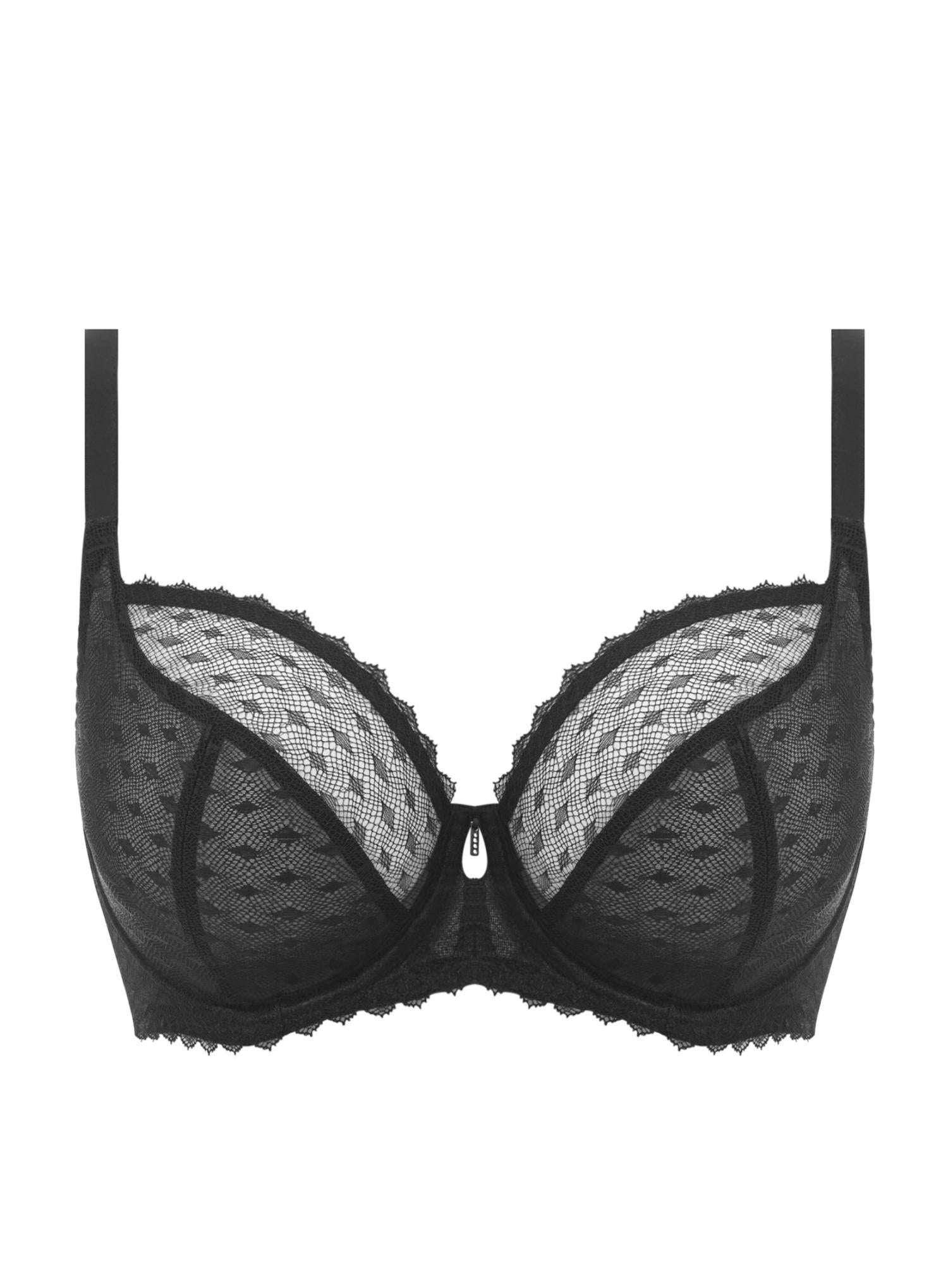 Freya Signature Plunge Bra - Black - Supporting Eve Lingerie