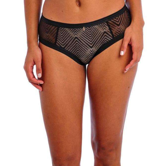 Freya Tailored Black Short - Black - Supporting Eve Lingerie