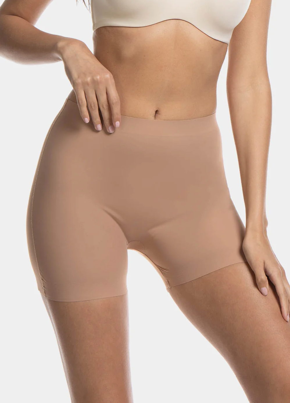 Maxi Sexy Shaping Short mocha front