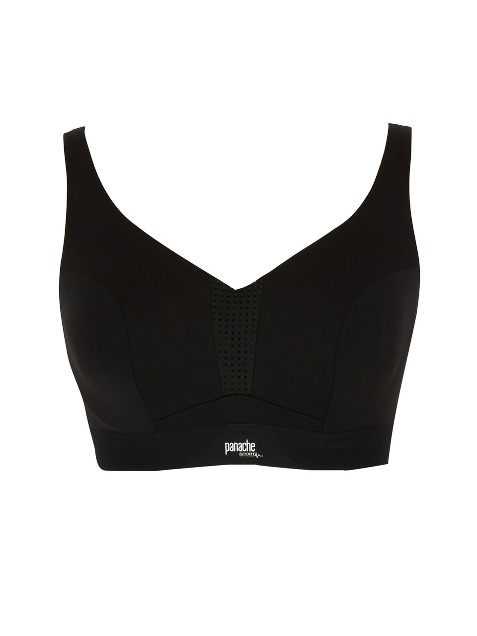 Panache Endurance Wired Sports Bra - Black - Supporting Eve Lingerie