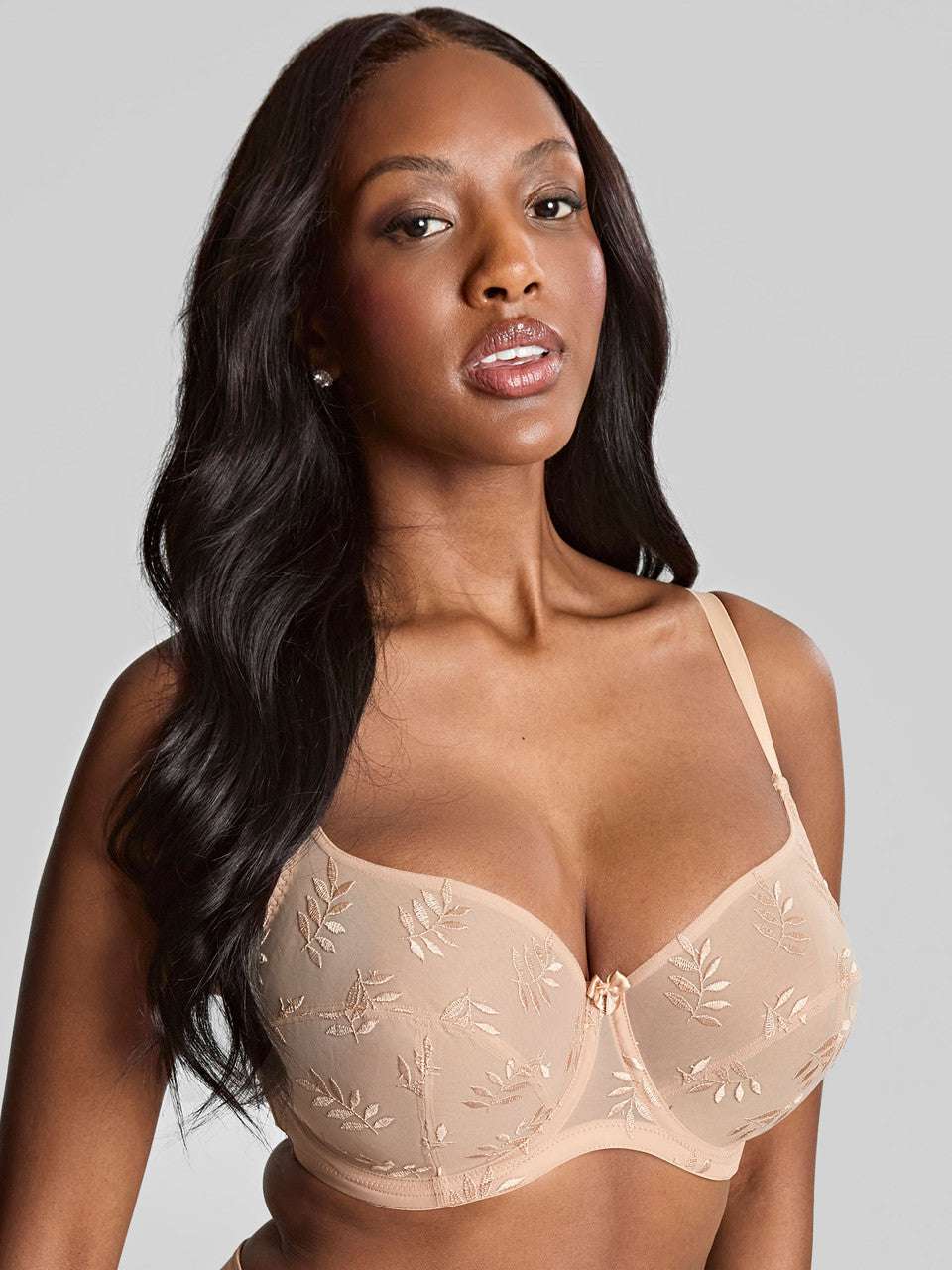 Panache Tango Balcony Bra - Honey - Supporting Eve Lingerie