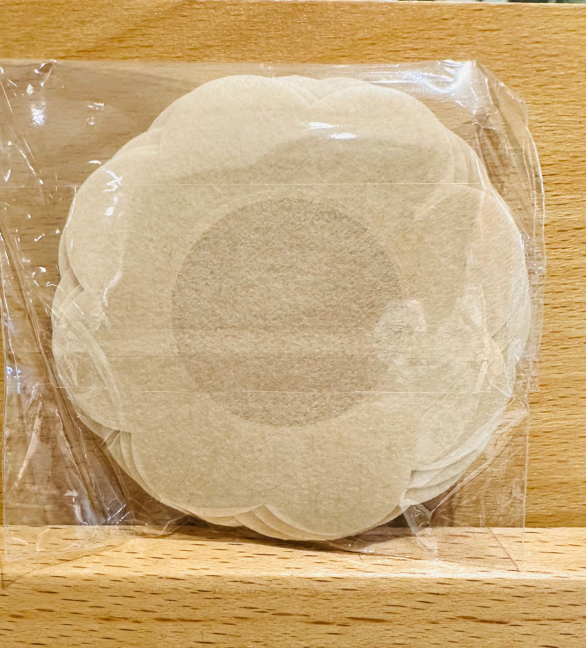 Disposable Nipple Stickers by Supporting Eve Lingerie, featuring ten floral designs per pack.