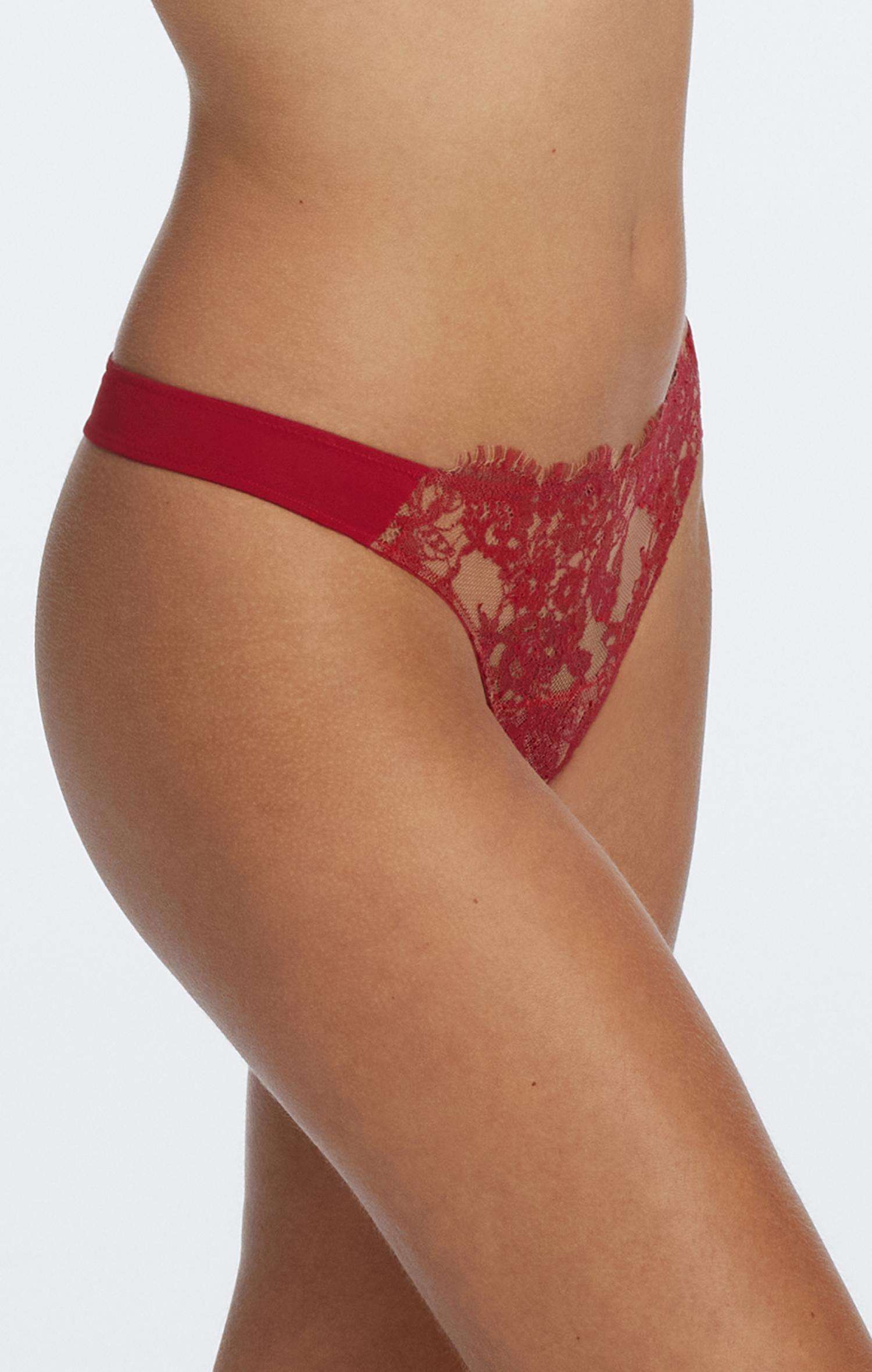 Skarlett Blue Entice Thong - Supporting Eve Lingerie