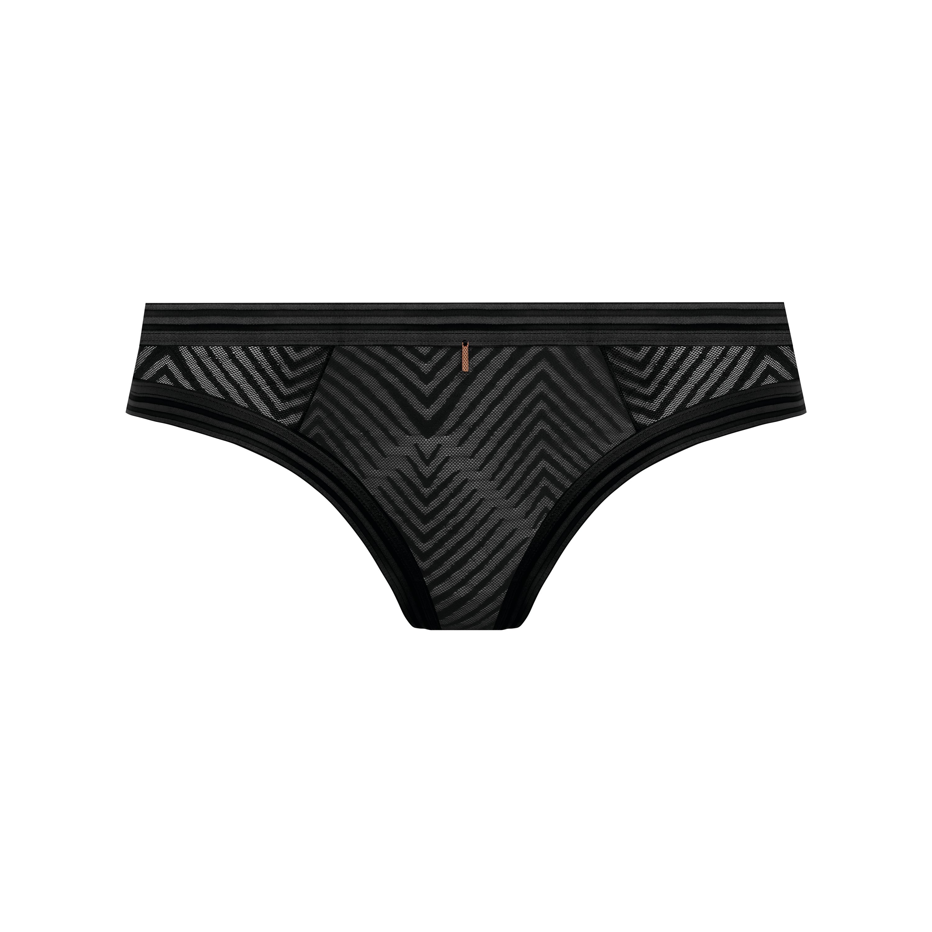 Freya Tailored Brazilian Brief - Black - Supporting Eve Lingerie