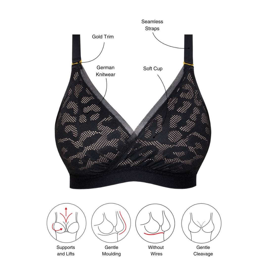 Samanta Alex 520 Non-Wired Soft Comfort Bra - Supporting Eve Lingerie
