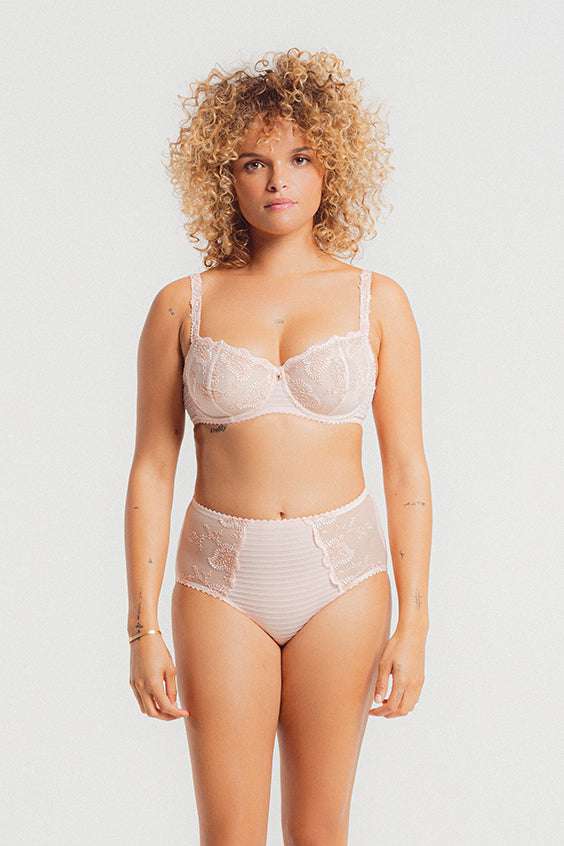 Louisa Bracq Elise Culotte Full Brief - Nude Rose - Supporting Eve Lingerie