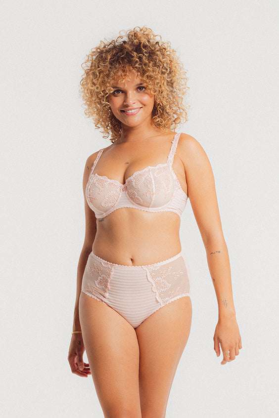 Louisa Bracq Elise Culotte Full Brief - Nude Rose - Supporting Eve Lingerie