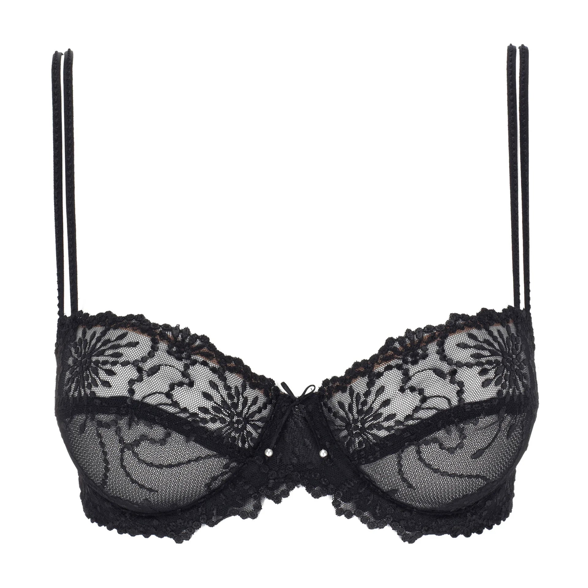 Marie Jo Jane Balcony Horizontal Seam Lace Bra - Supporting Eve Lingerie