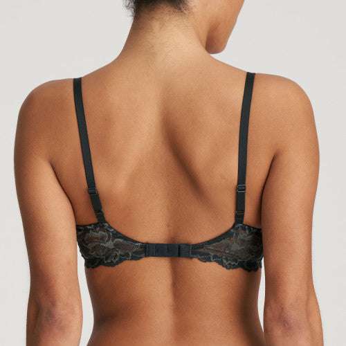 Marie Jo Manyla Plunge Triangle Bra Night Grey - Supporting Eve Lingerie