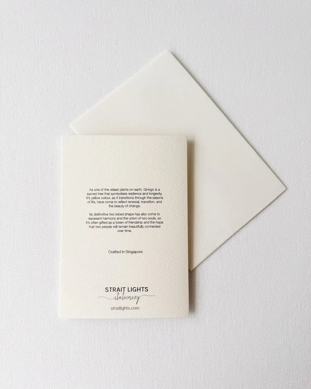 Ginko Greeting Card - Supporting Eve Lingerie