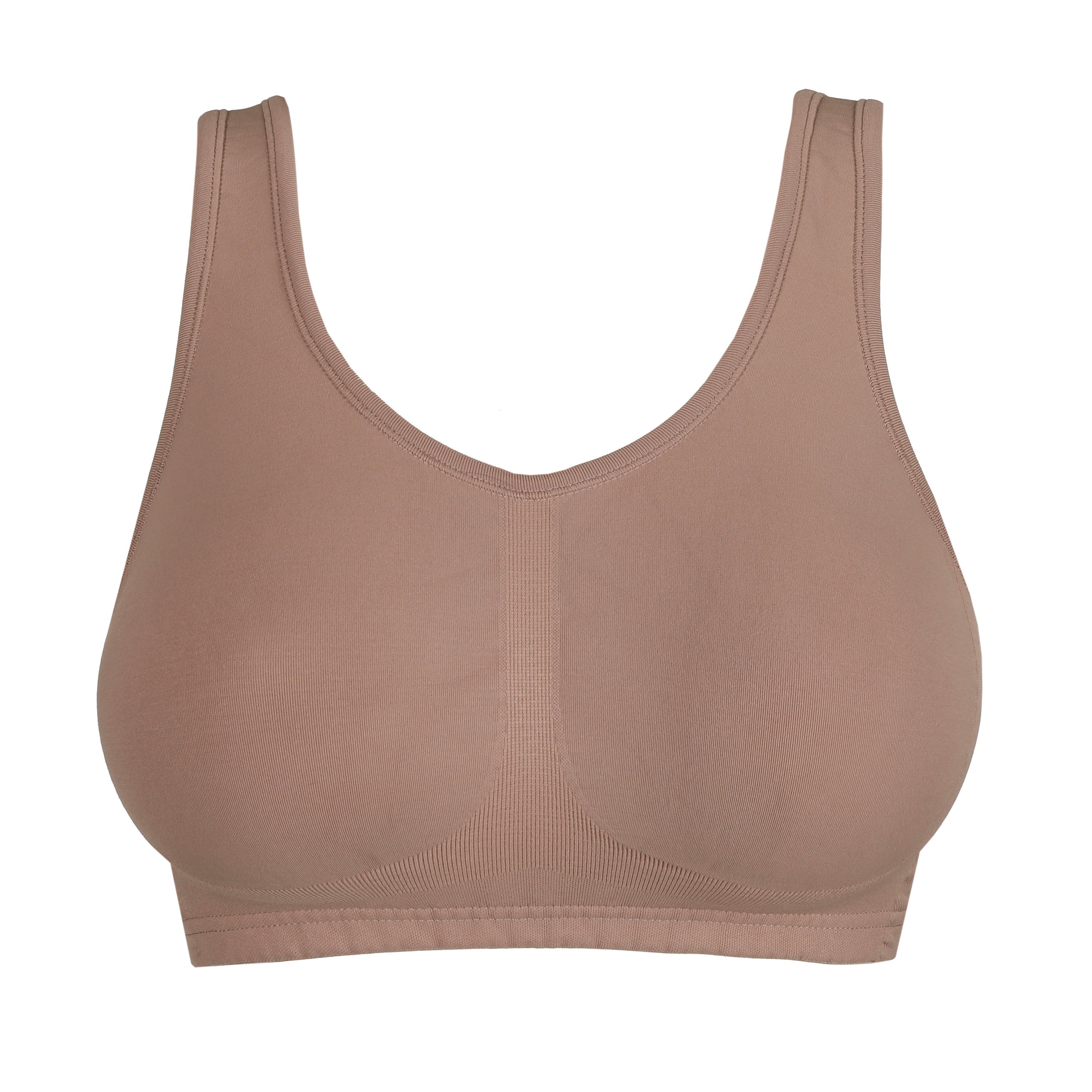 Prima Donna Nudda Wire Free Minimiser Bralette - Ginger - Supporting Eve Lingerie