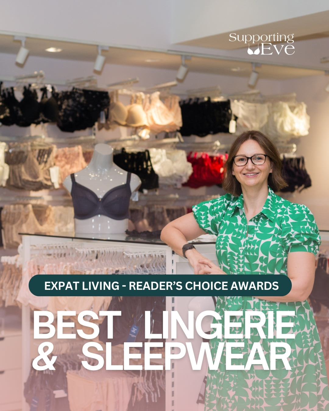 Supporting Eve Named One of Singapore’s Top 5 Best Lingerie and Sleepwear Stores 2025