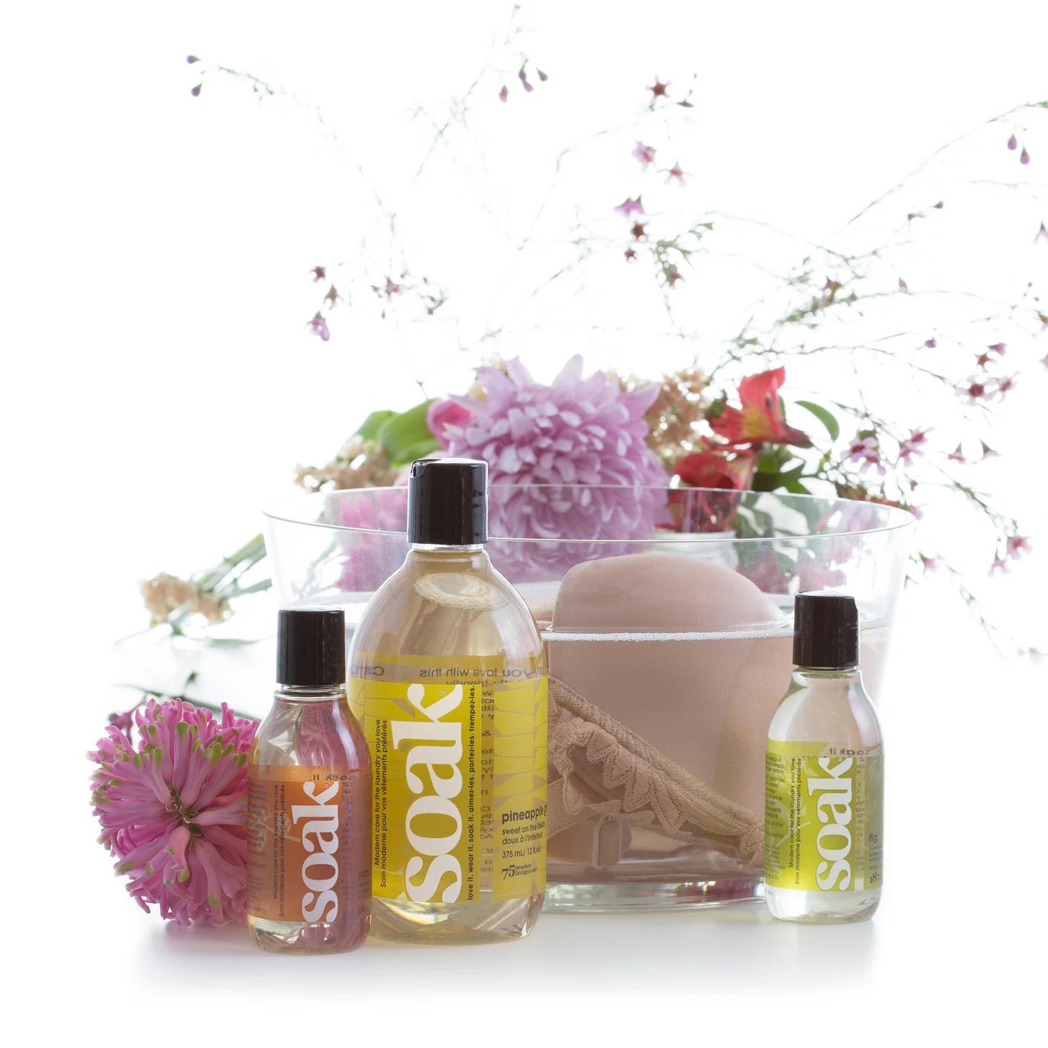 Soak Laundry Soap ‚Äì No Rinse, Plant Derived Hand Wash Detergent - Bottle 375 ml / 12 fl. oz, 75+ Washes - Supporting Eve Lingerie