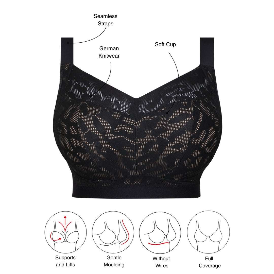 Samanta Alex 530 Non-Wired Ultimate Comfort Bra - Supporting Eve Lingerie