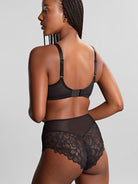 Panache Allure Balcony Bra - Black - Supporting Eve Lingerie