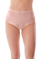 Fantasie Smoothease Invisible Stretch Full Brief in Blush color, showcasing a comfortable, fuller coverage design for everyday wear.