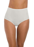 Fantasie Smoothease Invisible Stretch Full Brief displayed in Black, featuring a soft feel fabric and no VPL finish for a seamless look.