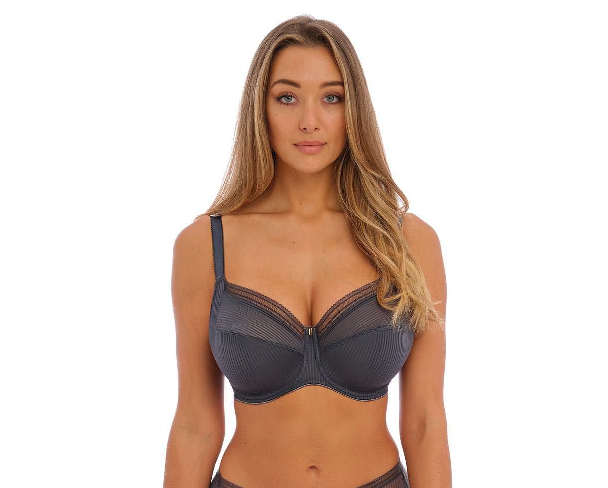 Fantasie Fusion Underwire Full Cup Side Support Bra - Slate - Supporting Eve Lingerie