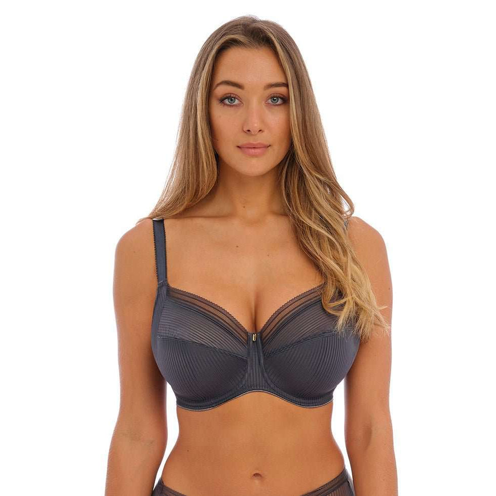 Fantasie Fusion Underwire Full Cup Side Support Bra - Slate - Supporting Eve Lingerie