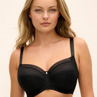 Fantasie Fusion Underwire Full Cup Side Support Bra - Black - Supporting Eve Lingerie