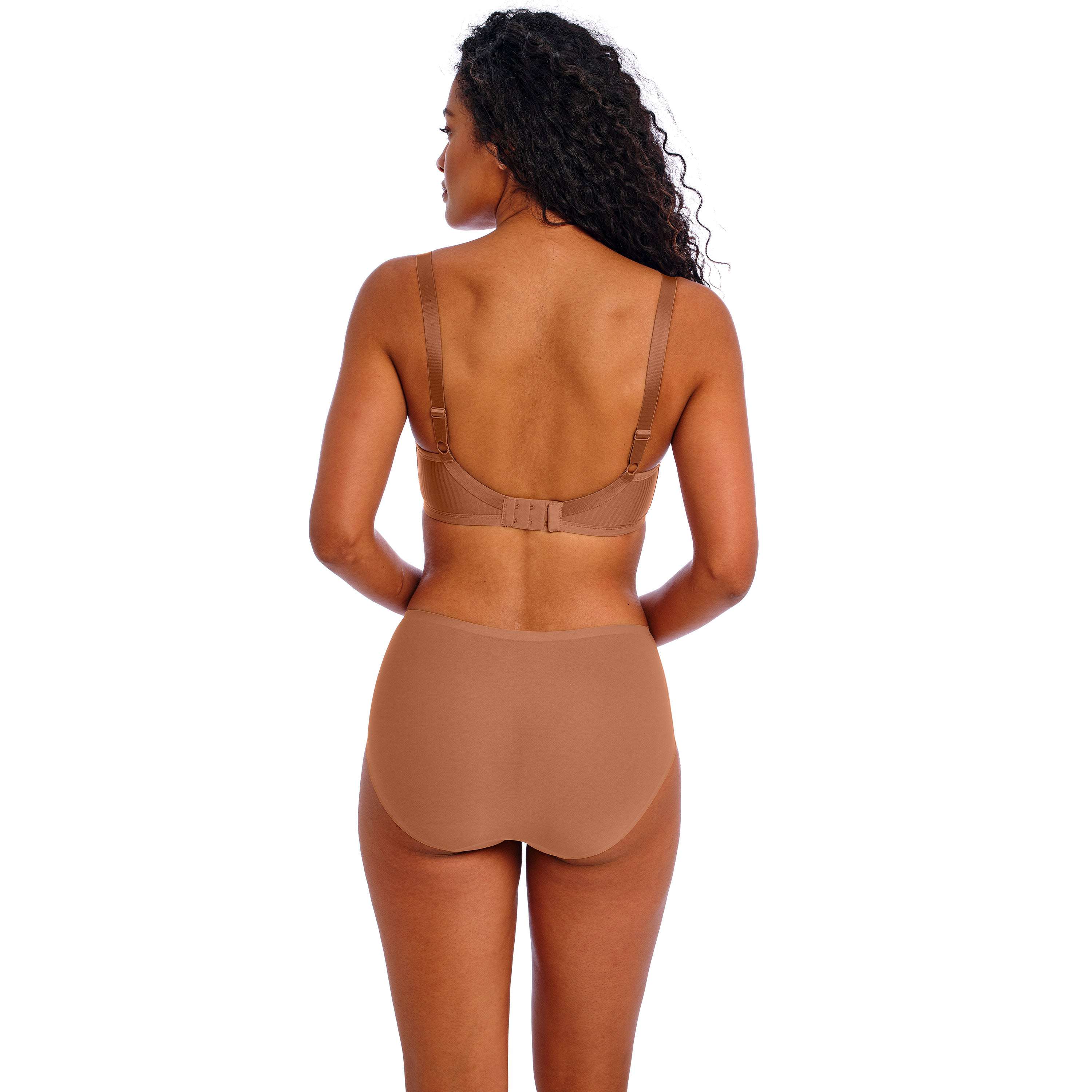 Freya Idol Underwire Moulded Balcony T-shirt Bra - Cinnamon - Supporting Eve Lingerie