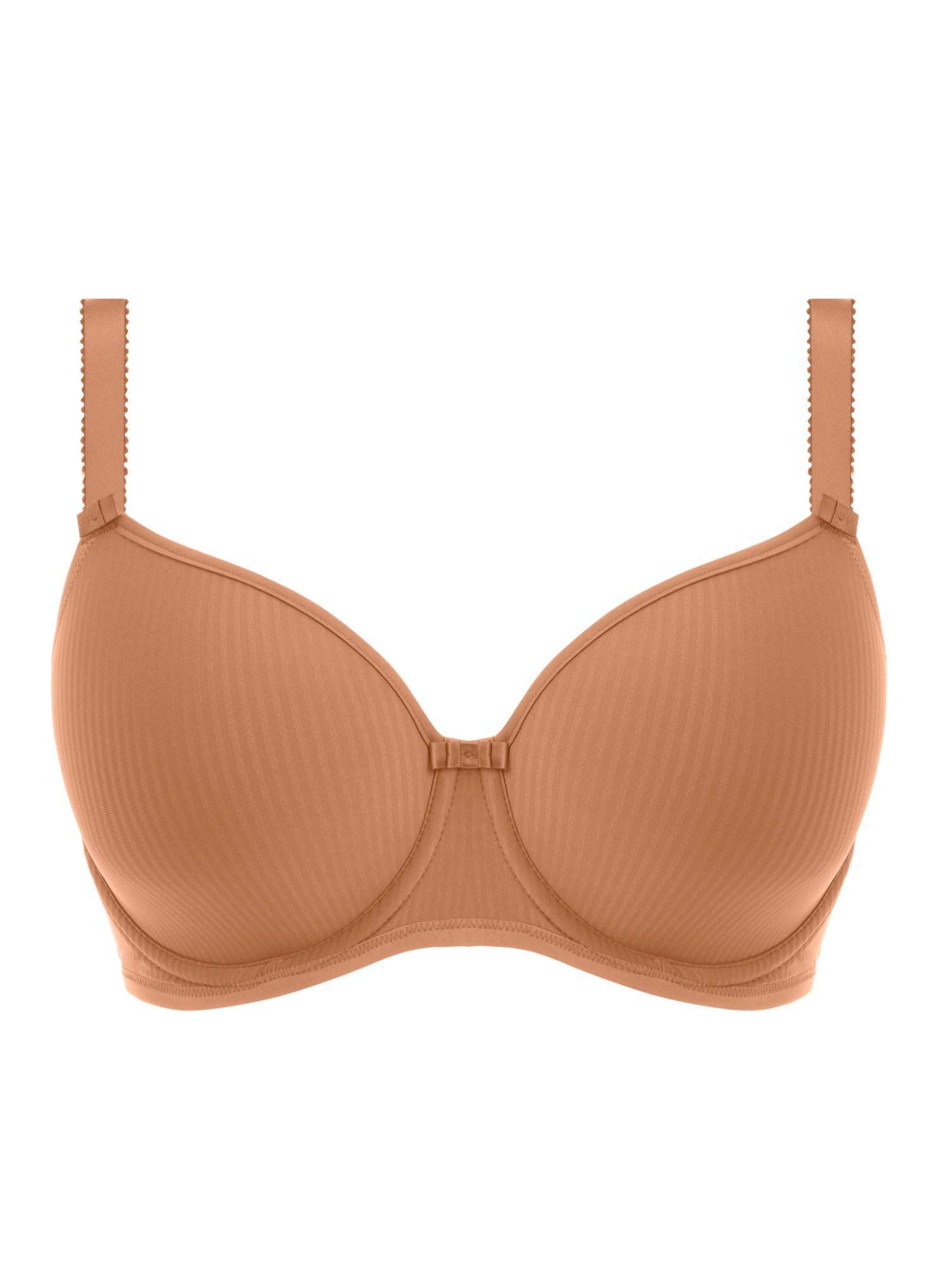 Freya Idol Underwire Moulded Balcony T-shirt Bra - Cinnamon - Supporting Eve Lingerie
