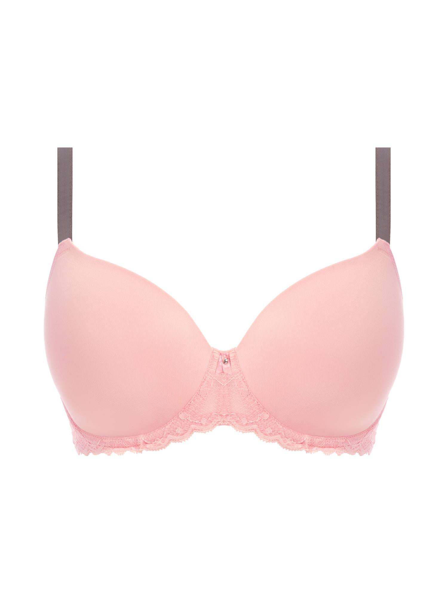 Freya Offbeat Plunge Moulded Bra - Rosehip - Supporting Eve Lingerie