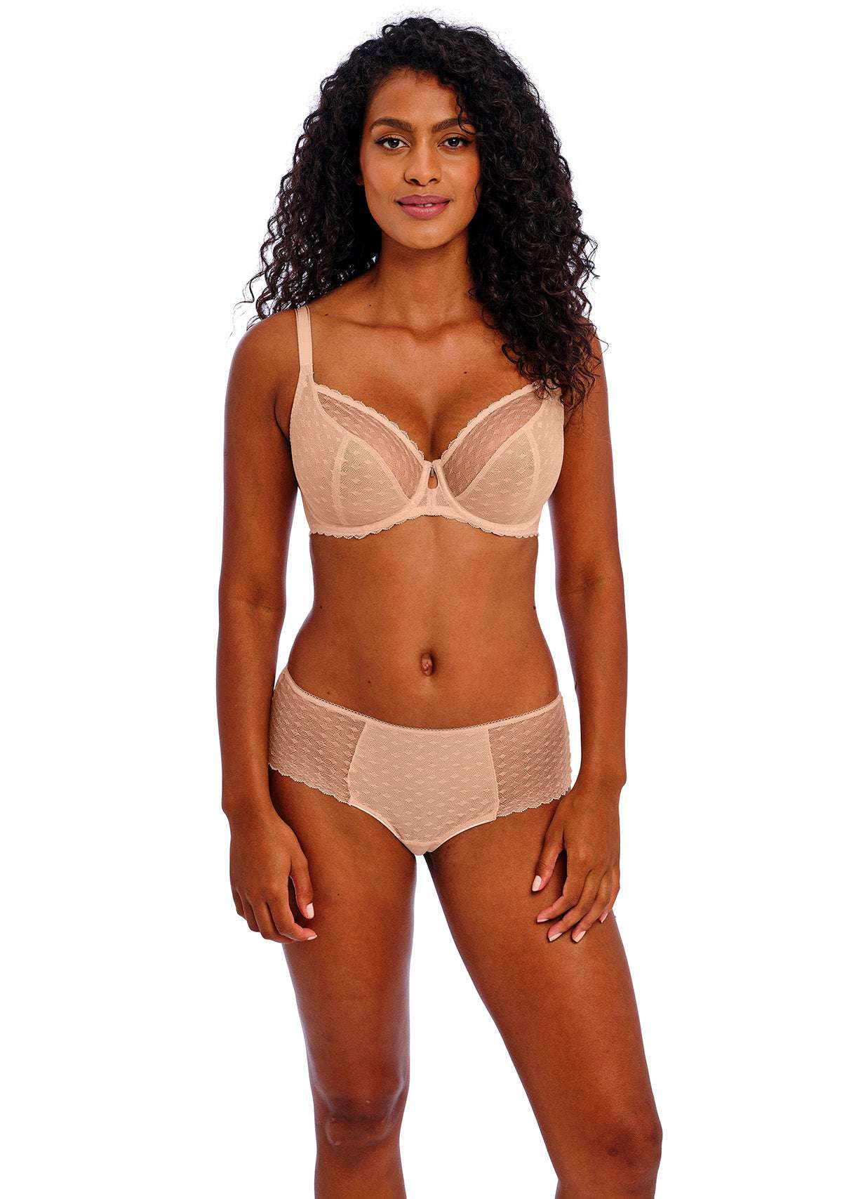 Freya Signature Plunge Bra - Nude - Supporting Eve Lingerie