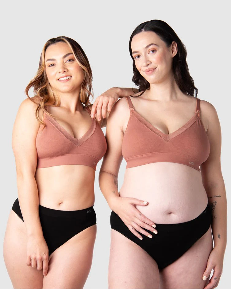 Hotmilk Caress Bamboo Nursing Bra - Non Wired Sienna - Supporting Eve Lingerie