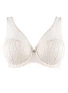 Louisa Bracq Electric Waves Foulard Bra - Light Cream - Supporting Eve Lingerie