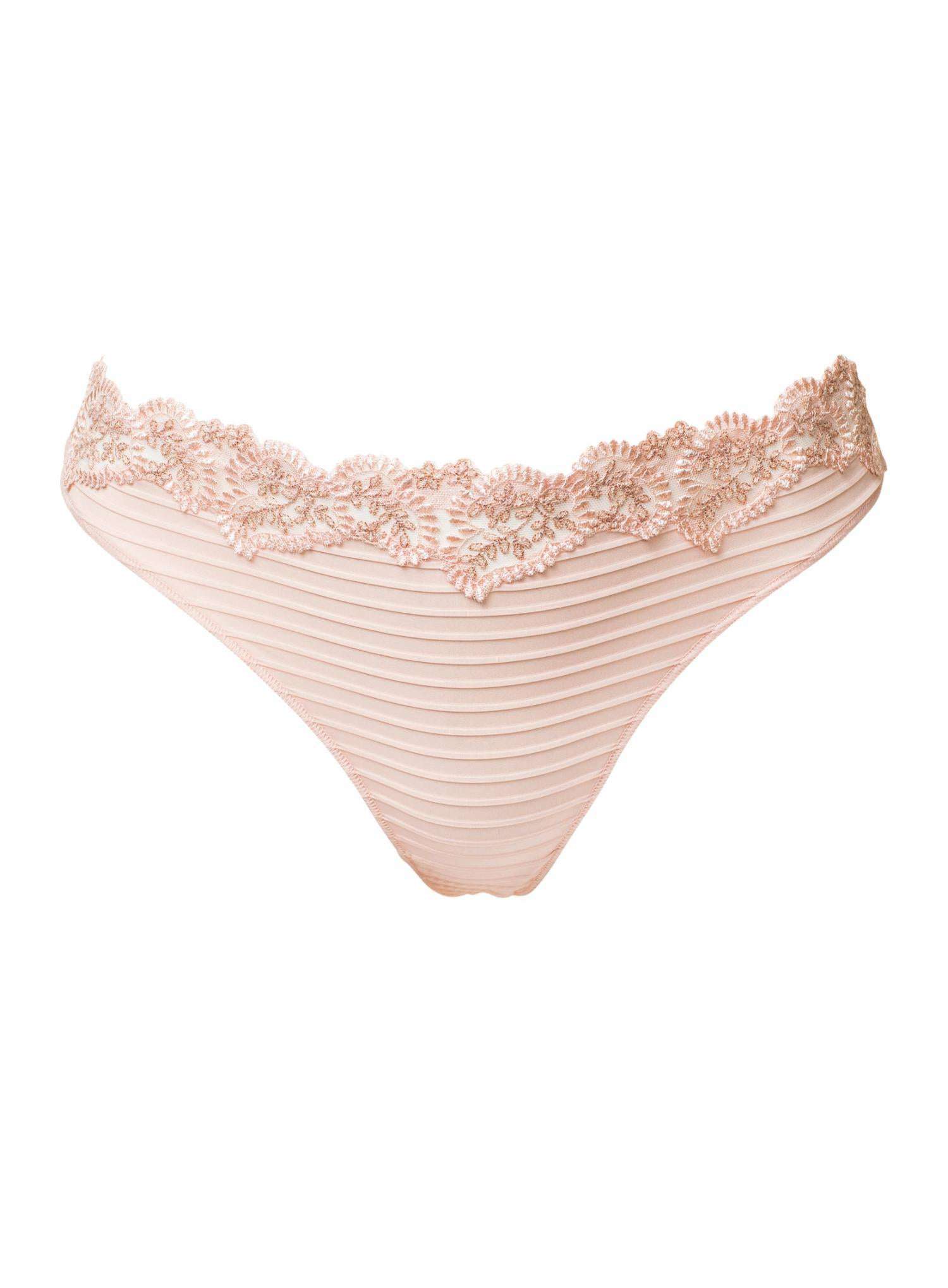 Louisa Bracq Elise String - Nude Rose - Supporting Eve Lingerie
