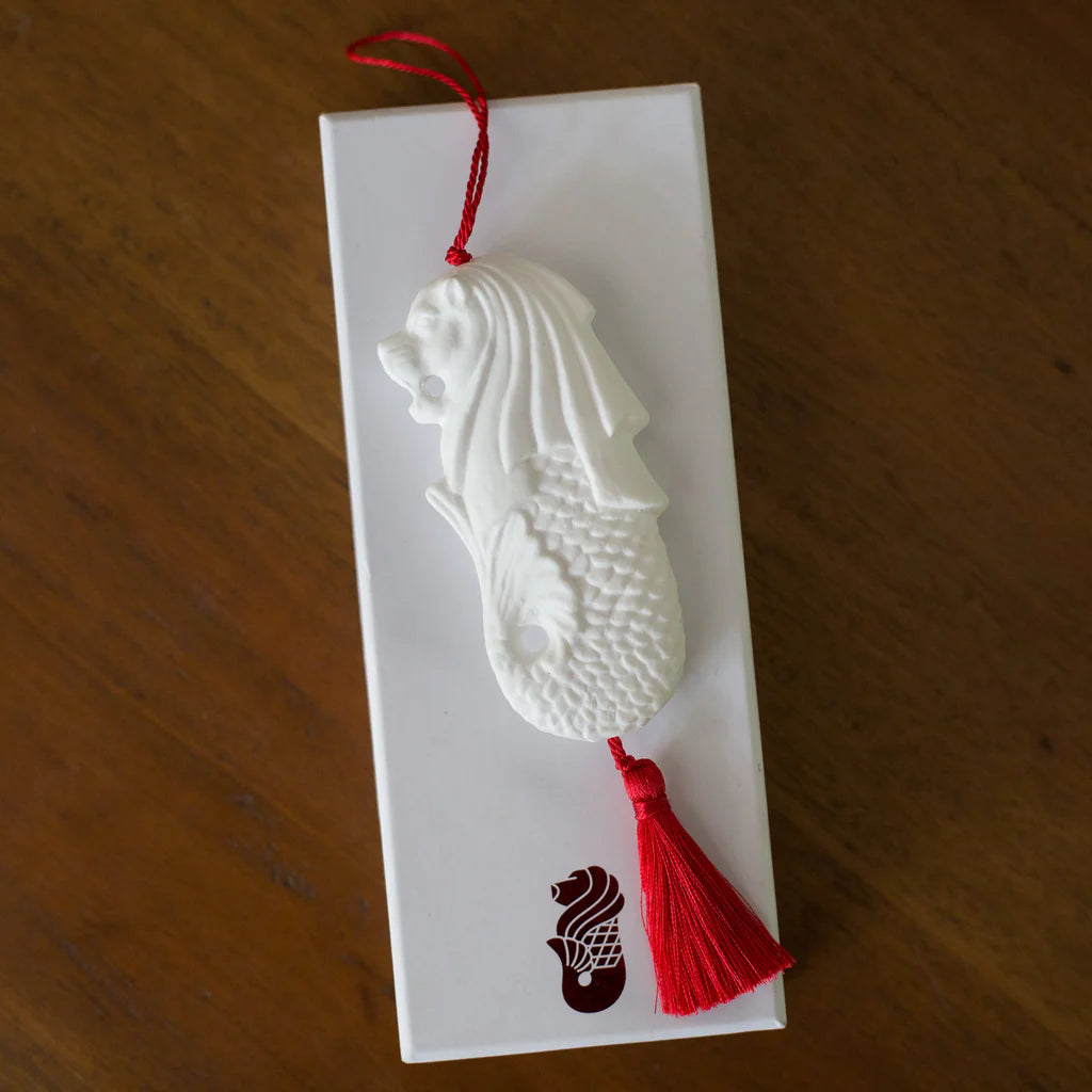 Christmas Merlion Ornament - Single - Supporting Eve Lingerie