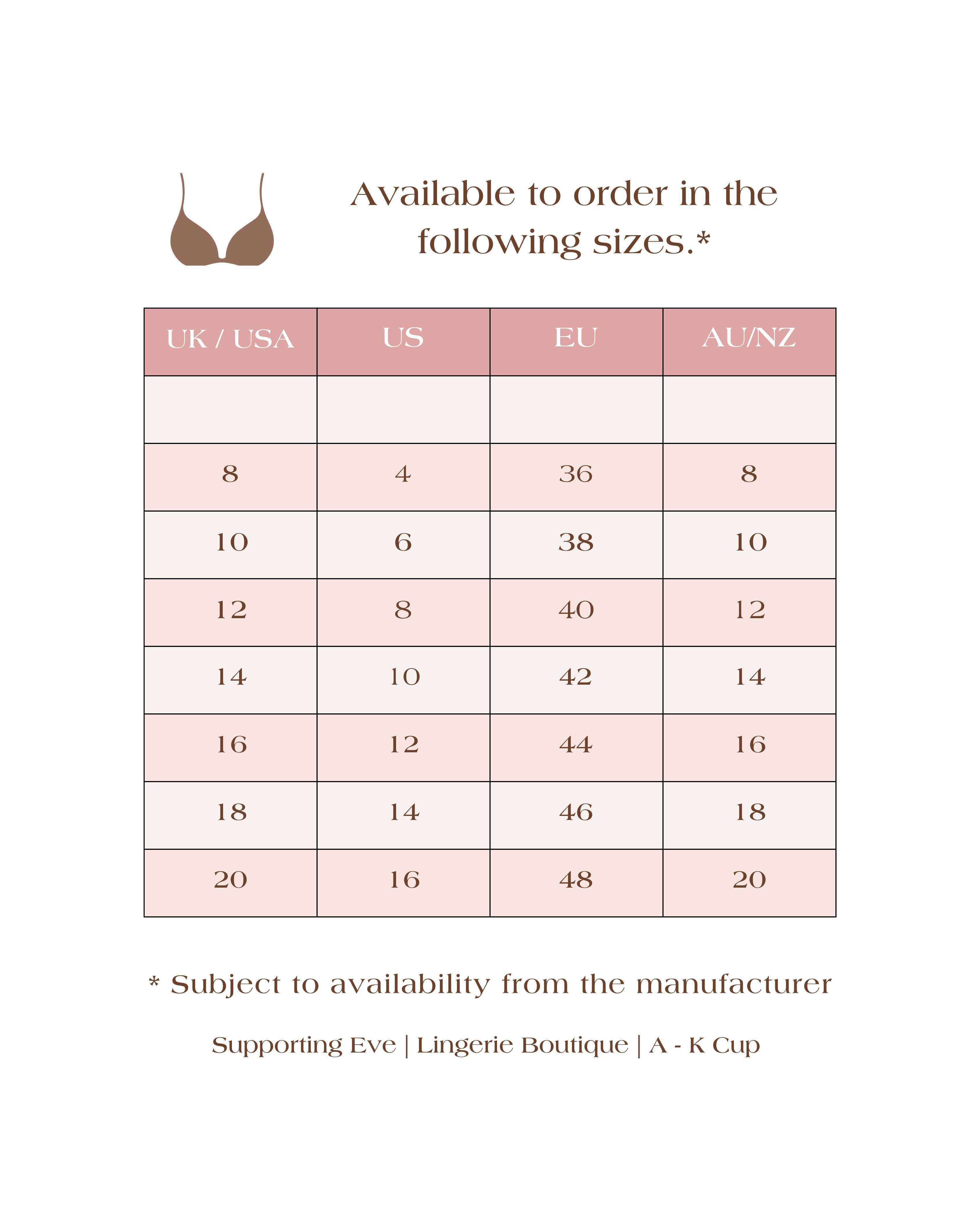 Panache Clara Brief - Orchid Red - Supporting Eve Lingerie