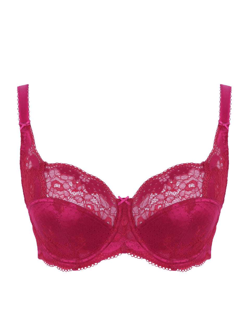 Panache Clara Full Cup Bra Orchid Red - Supporting Eve Lingerie