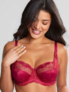 Panache Clara Full Cup Bra Orchid Red - Supporting Eve Lingerie