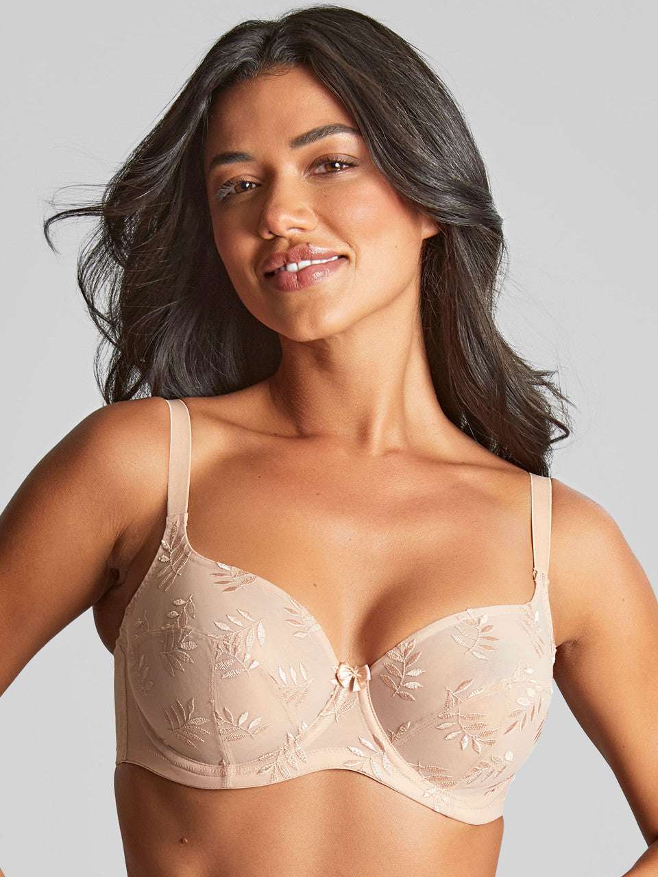 Panache Tango Balcony Bra - Honey - Supporting Eve Lingerie