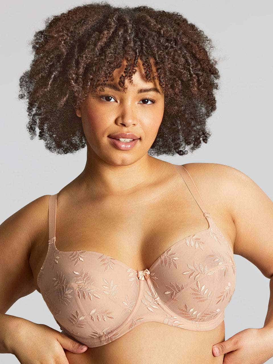 Panache Tango Balcony Bra - Honey - Supporting Eve Lingerie