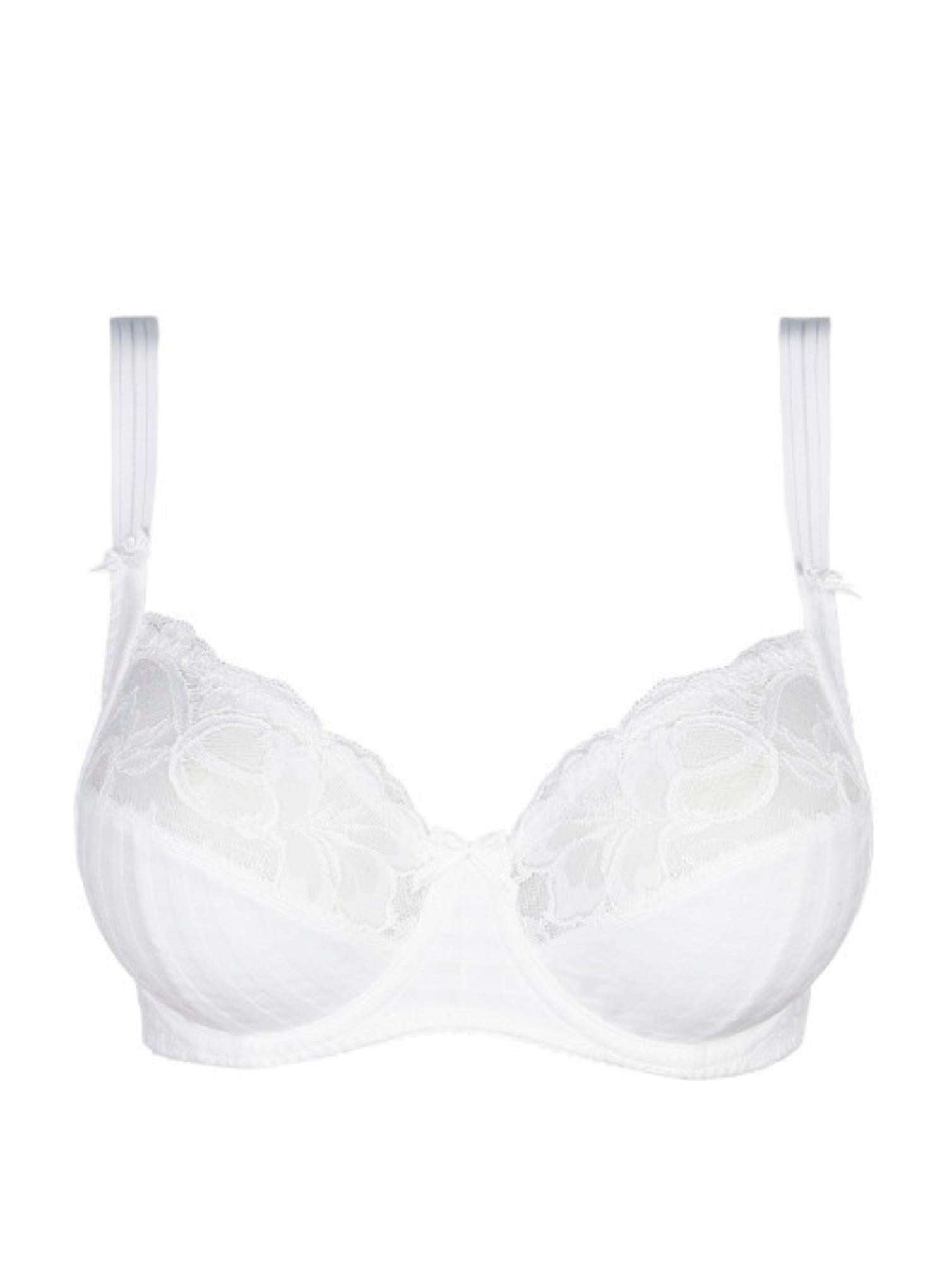 Prima Donna Madison Full Cup Bra - White - Supporting Eve Lingerie