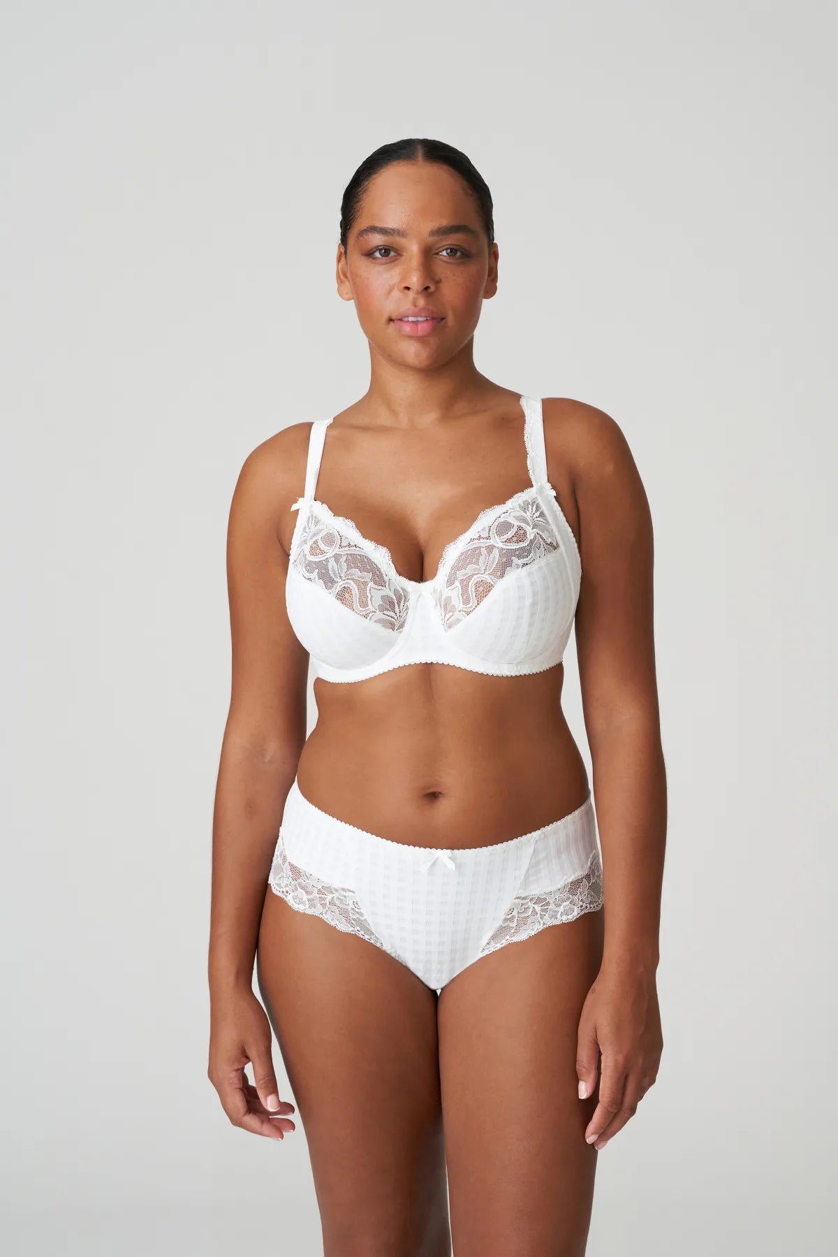 Prima Donna Madison Full Cup Bra - White - Supporting Eve Lingerie