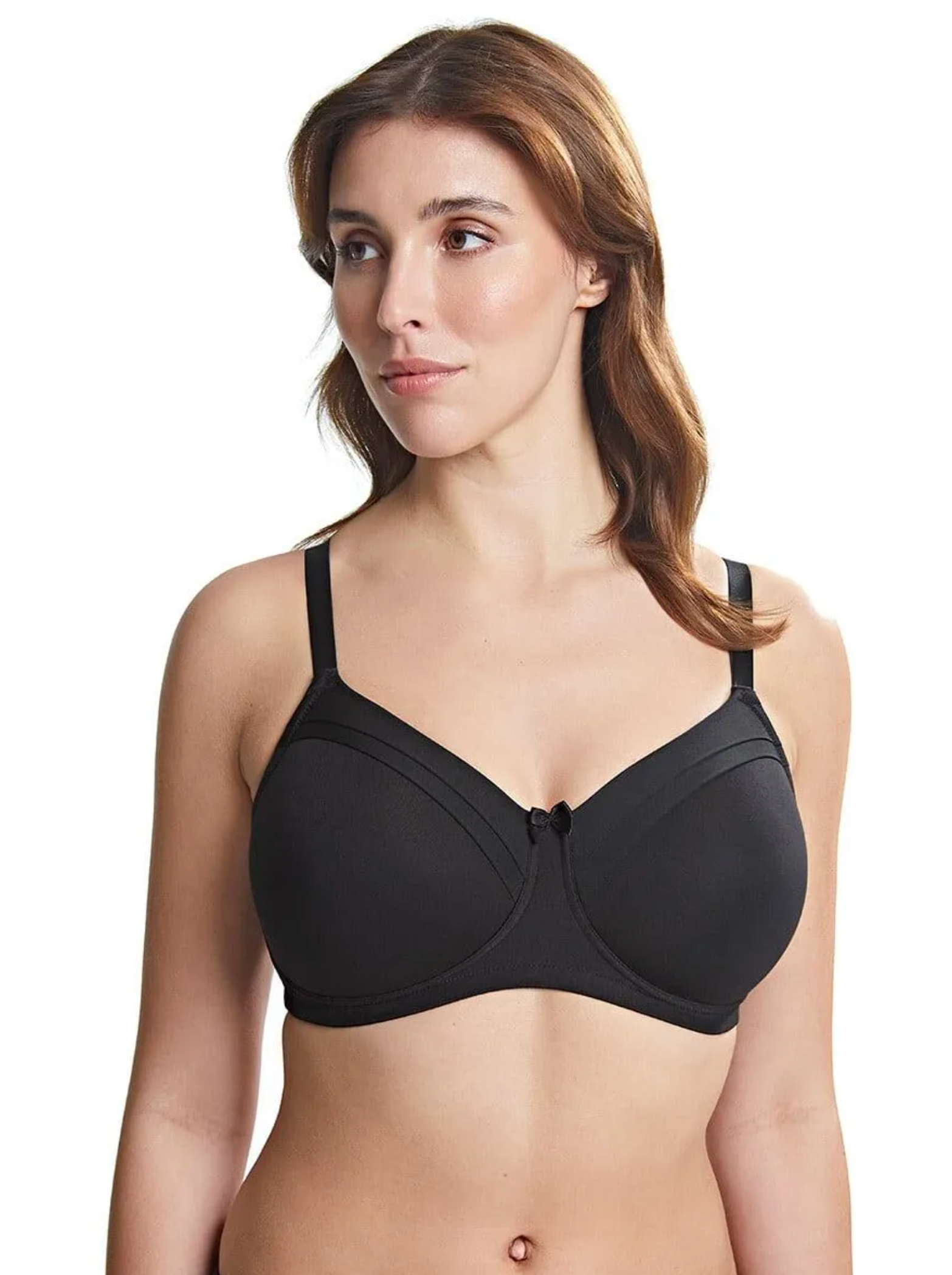 Royce Maisie Smooth Non Wired T-shirt Bra - Black

Post-Surgery Friendly | Pocketed for Prosthesis | Wire-Free Comfort