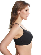 Royce Maisie Smooth Non Wired T-shirt Bra - Black

Post-Surgery Friendly | Pocketed for Prosthesis | Wire-Free Comfort
