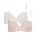 Royce Sophia Non Wired Moulded T-Shirt Bra -2 Pack
